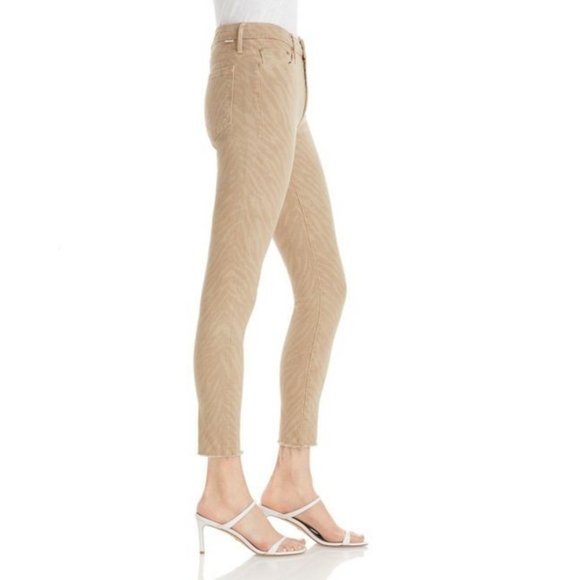 Mother The Looker Ankle Fray Sweet Stripes 28 NEW NWT - Picture 3 of 11